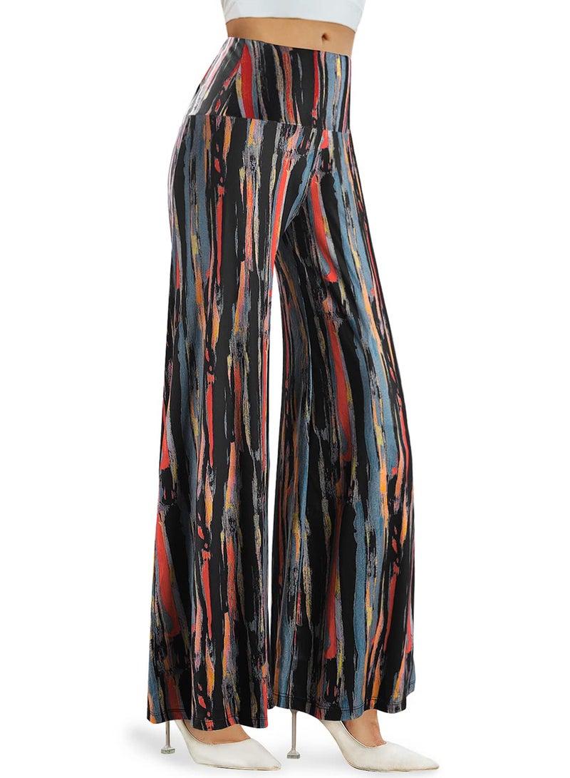 Arolina Women's Stretchy Wide Leg Palazzo Lounge Pants Casual Comfy High Waist Palazzo Pants - Image 1